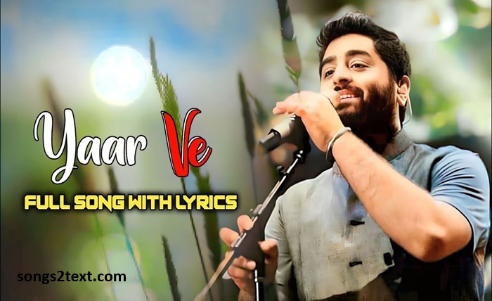 arijit singh song lyrics in hindi