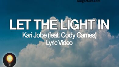let the light in lyrics