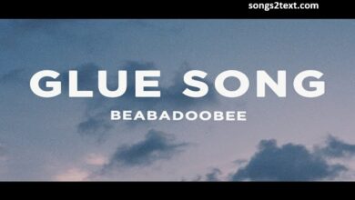 beabadoobee glue song lyrics