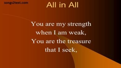 you are my strength when i am weak lyrics