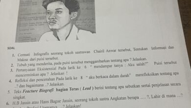 infografis chairil anwar