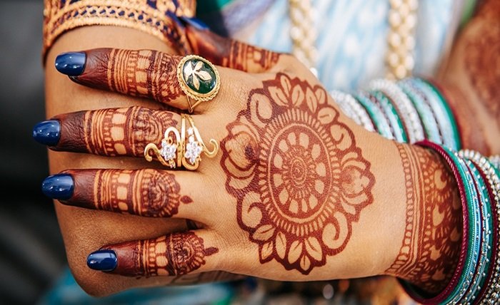 easy mehndi design